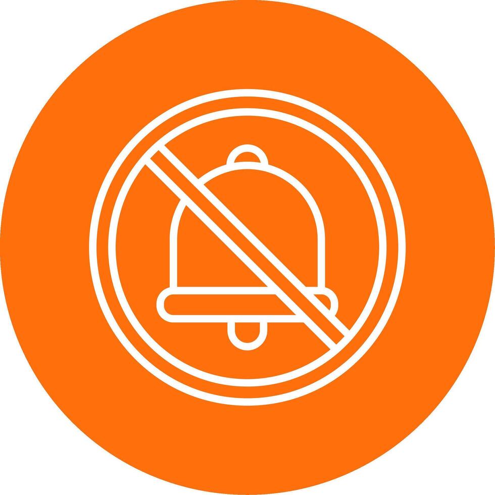 Prohibited Sign Multi Color Circle Icon vector