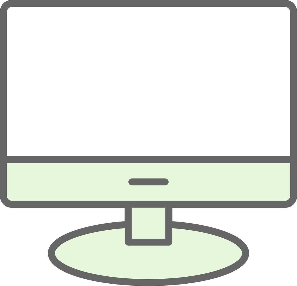 Lcd Fillay Icon Design vector
