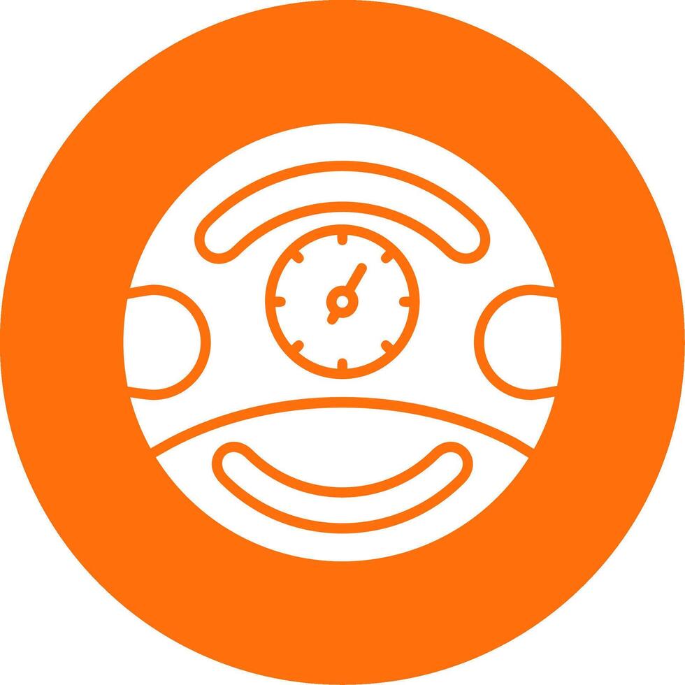 Gauge Multi Color Circle Icon vector