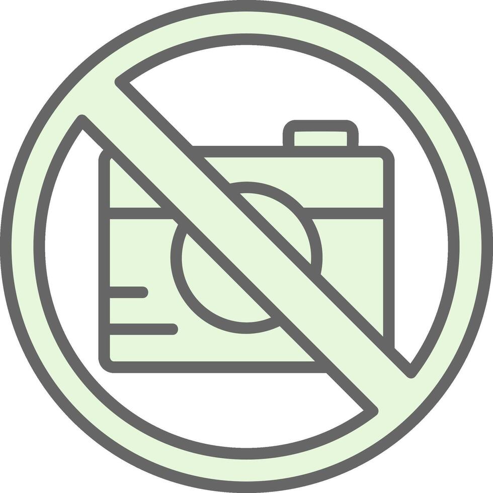 No Photo Fillay Icon Design vector