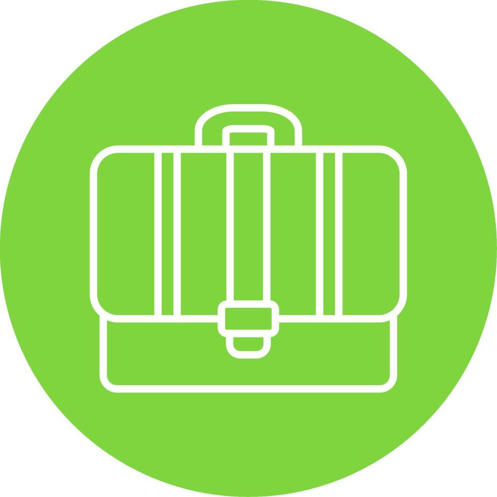 Portfolio Multi Color Circle Icon vector