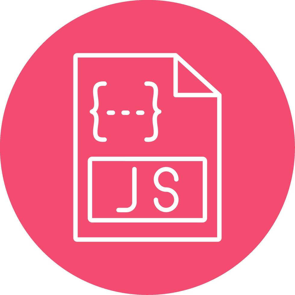 Js Multi Color Circle Icon vector