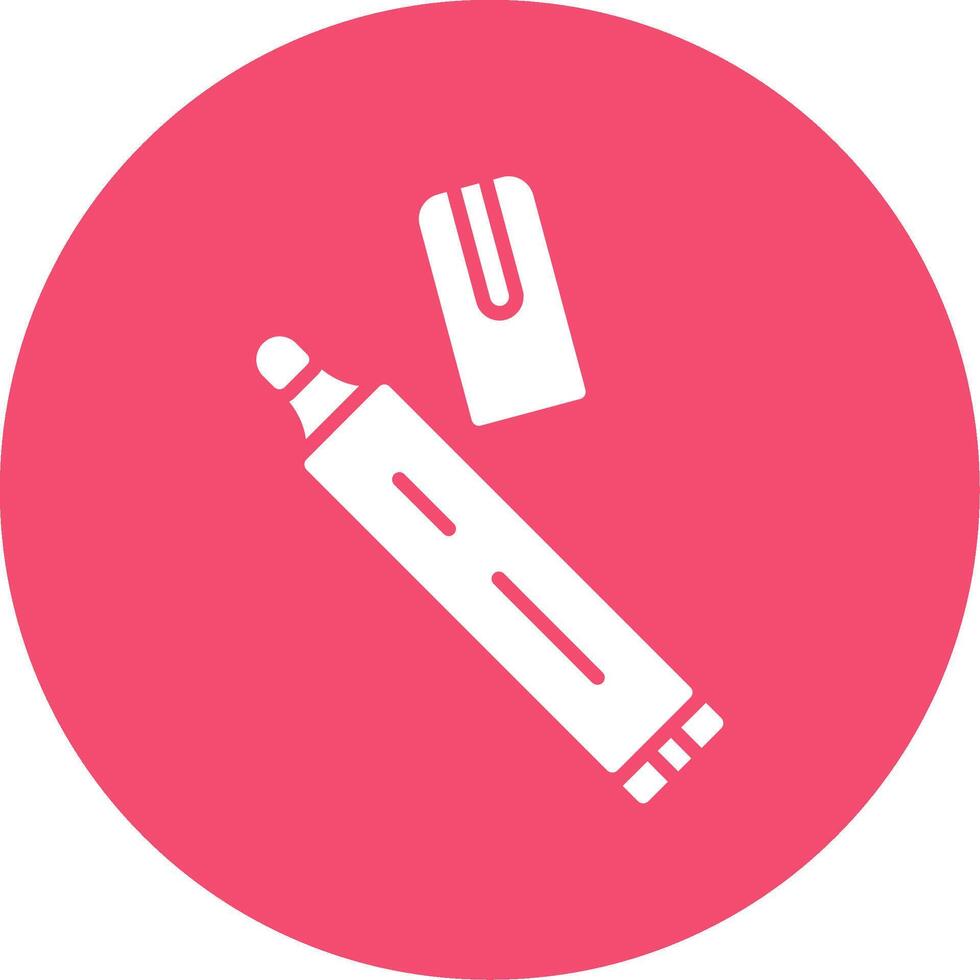 Pen Multi Color Circle Icon vector