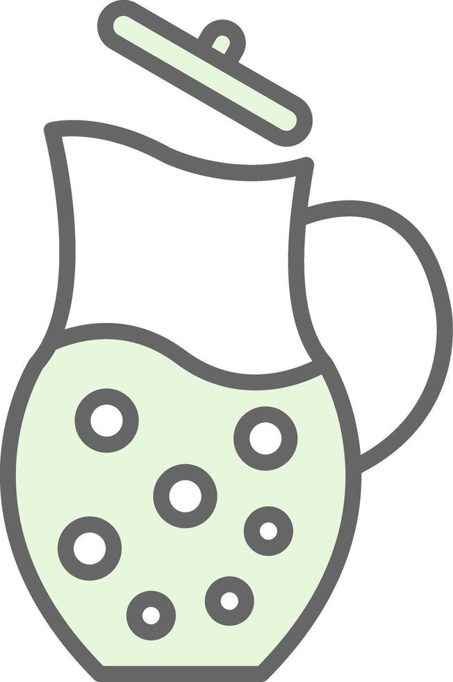 Jug Fillay Icon Design vector