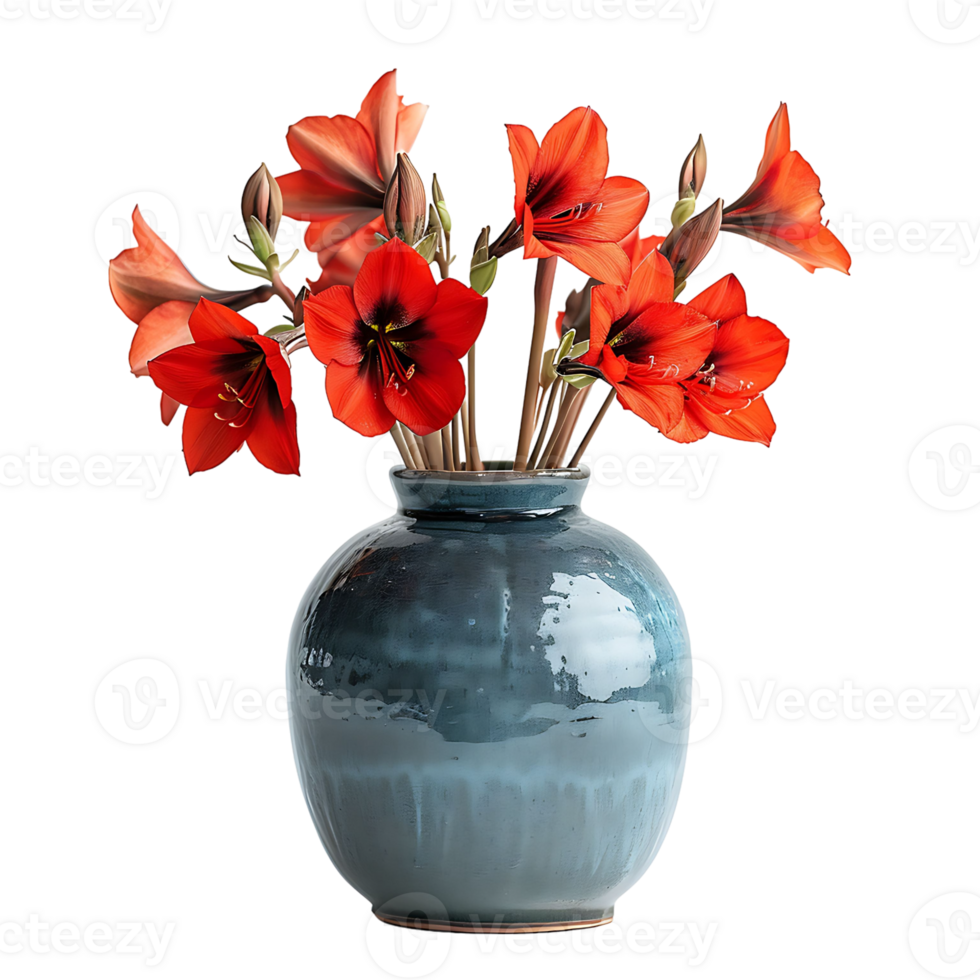 Flower vase on isolated background png