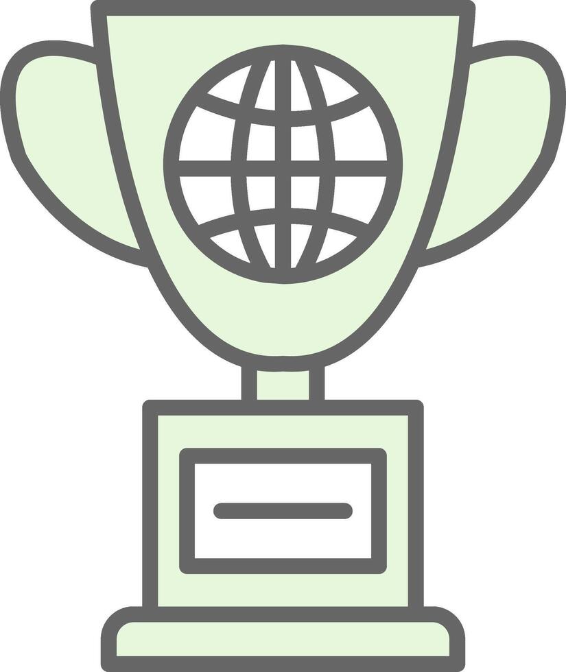 World Fillay Icon Design vector