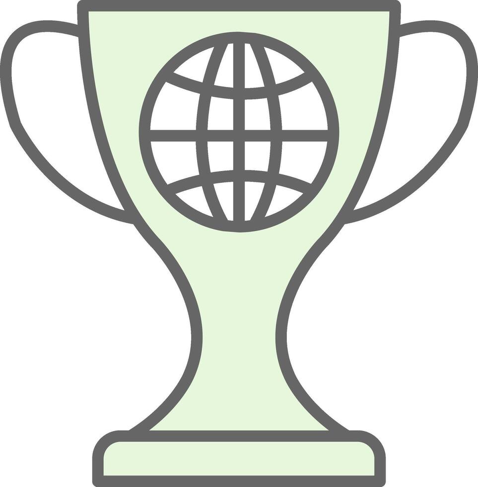 World Fillay Icon Design vector