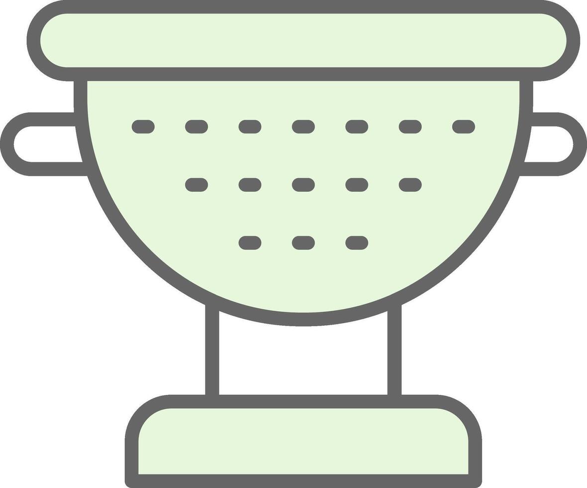 Sieve Fillay Icon Design vector