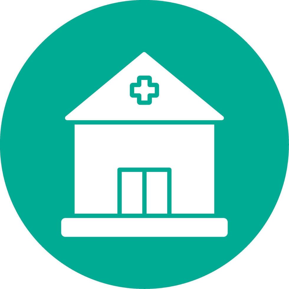 Building Multi Color Circle Icon vector
