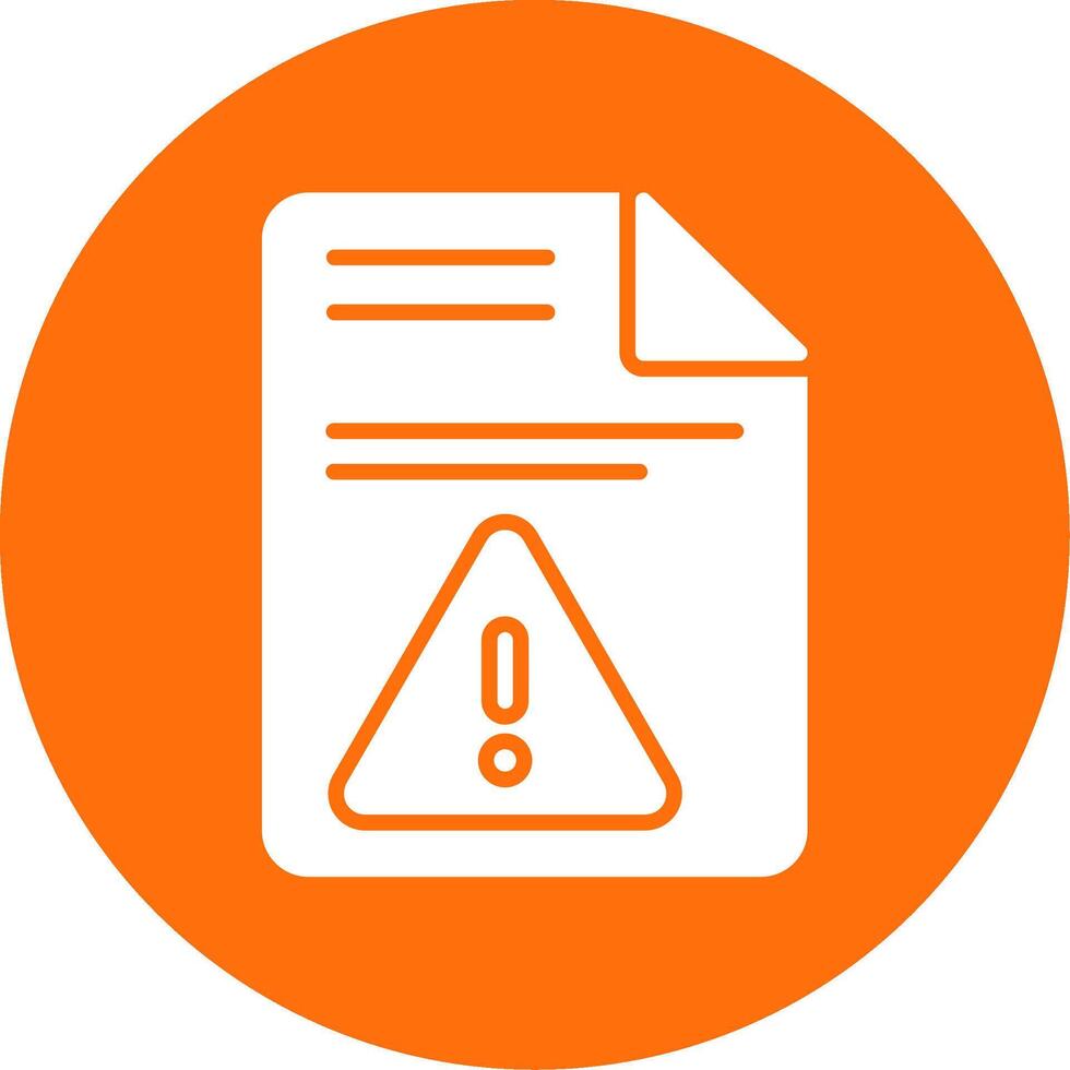 Documents Multi Color Circle Icon vector