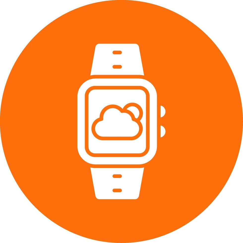 Weather Multi Color Circle Icon vector