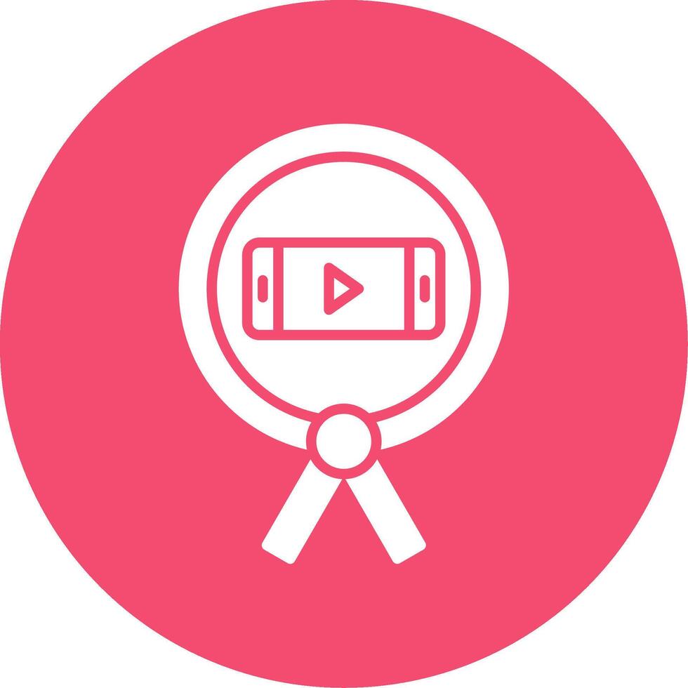 Phone Multi Color Circle Icon vector
