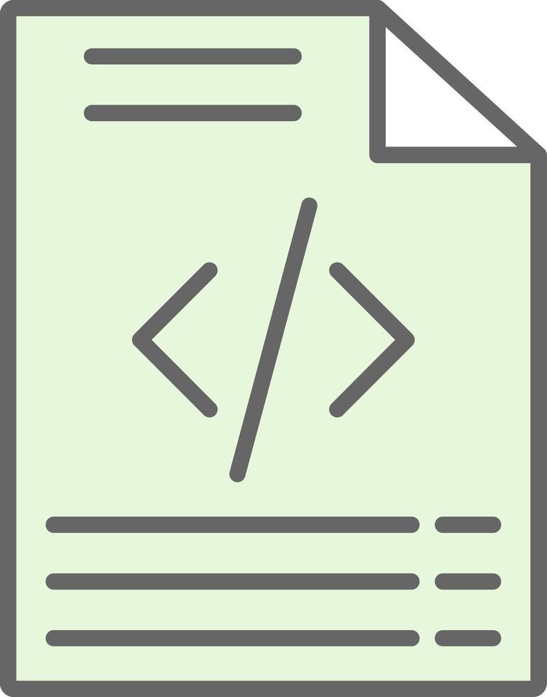 codificación relleno icono diseño vector