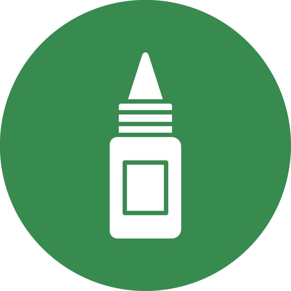 Bottle Multi Color Circle Icon vector