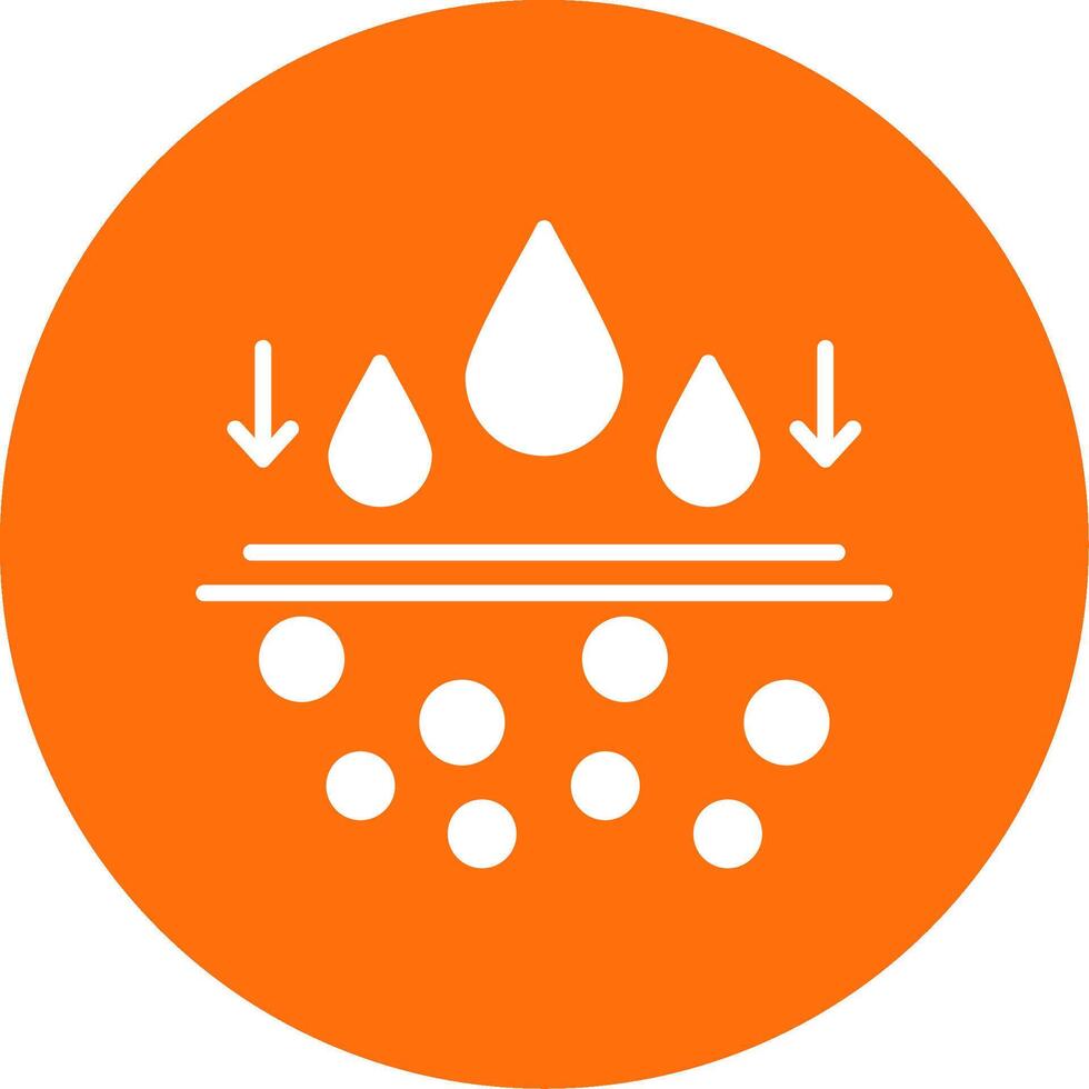 Moisturiser Multi Color Circle Icon vector