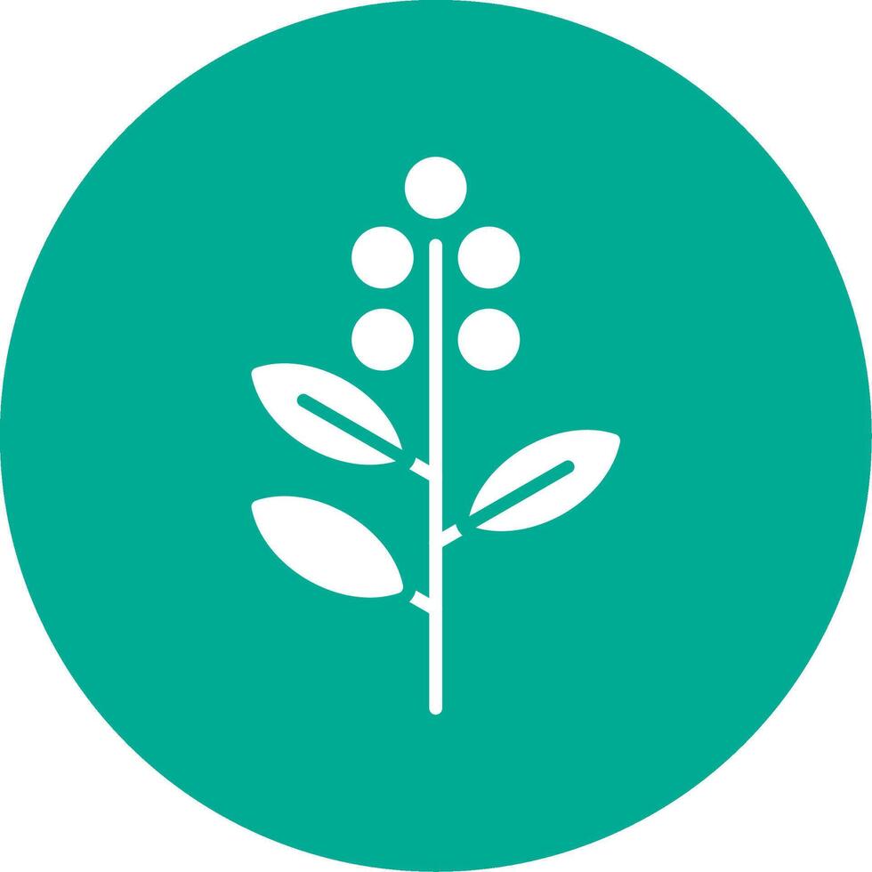 Eucalyptus Multi Color Circle Icon vector