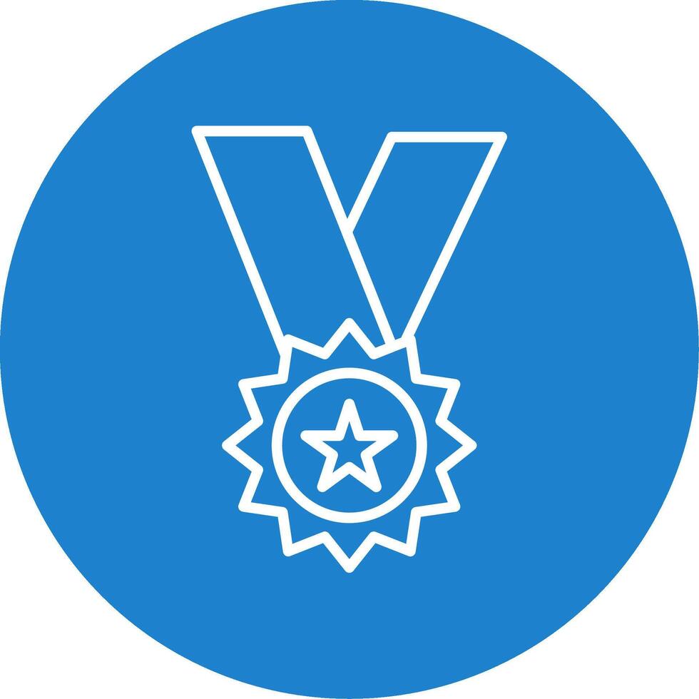 Madel Multi Color Circle Icon vector