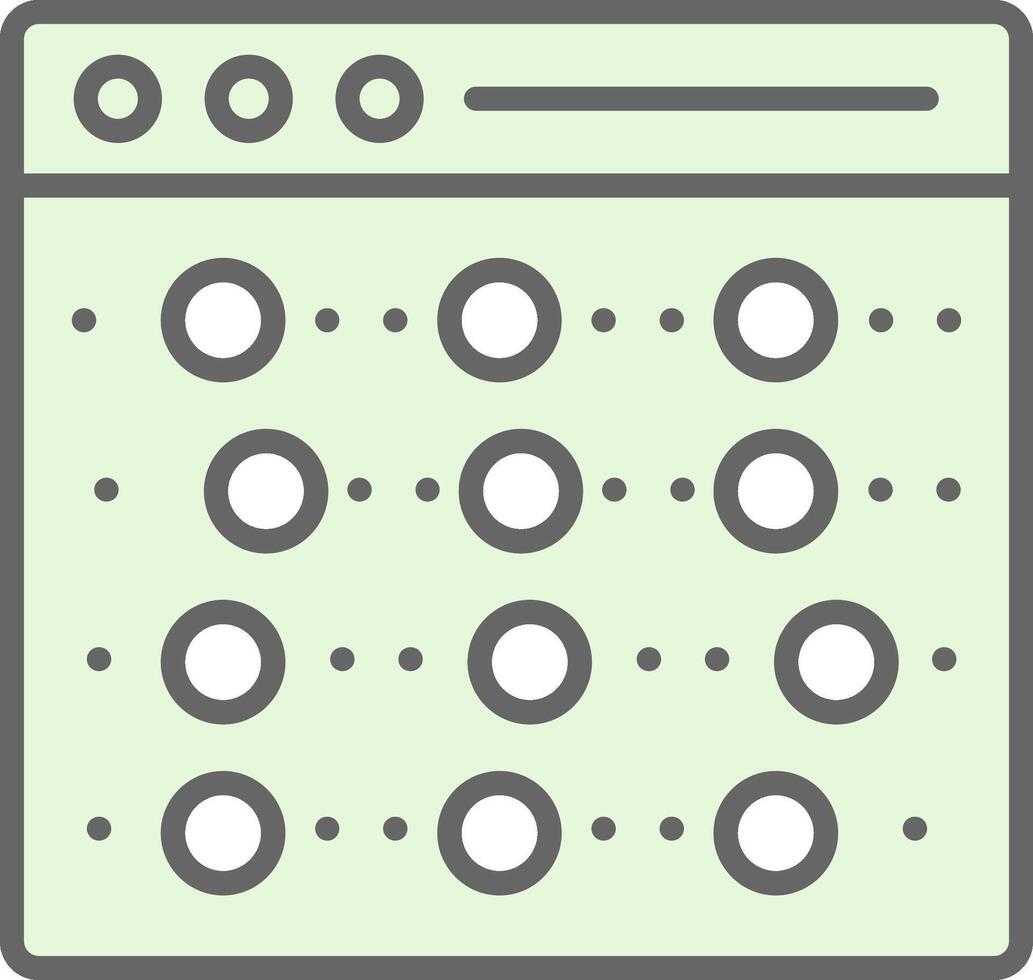 Recognition Fillay Icon Design vector