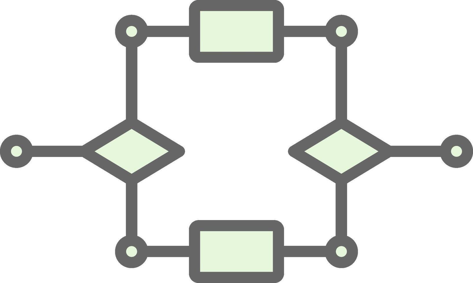 algoritmo relleno icono diseño vector