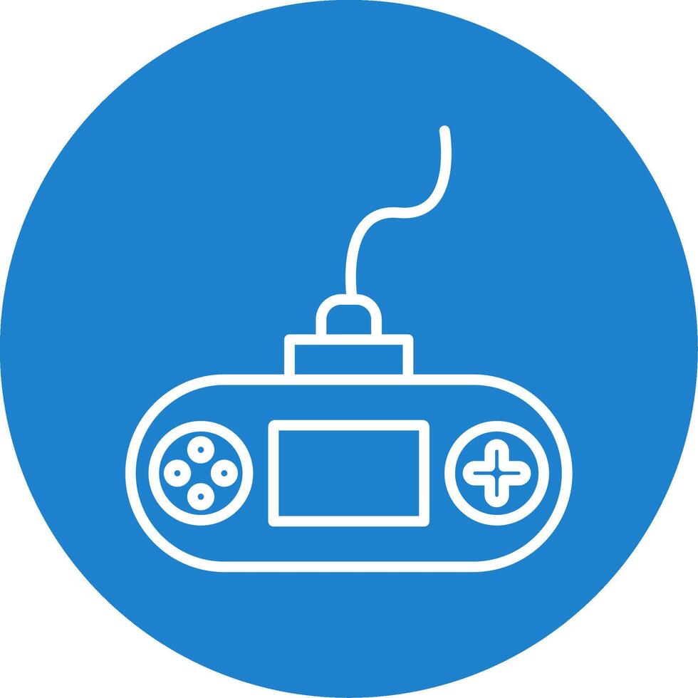 Console Multi Color Circle Icon vector