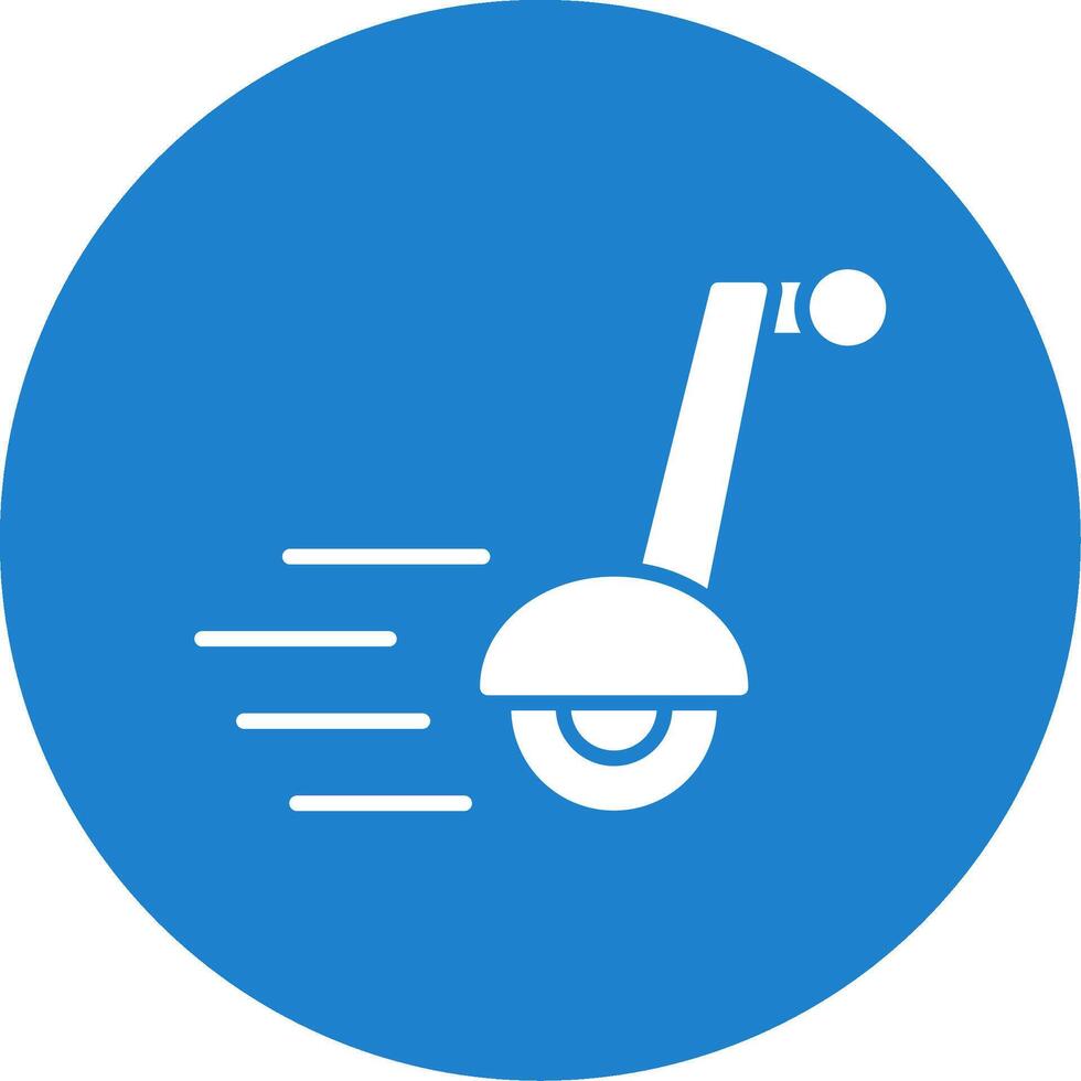 Segway Multi Color Circle Icon vector