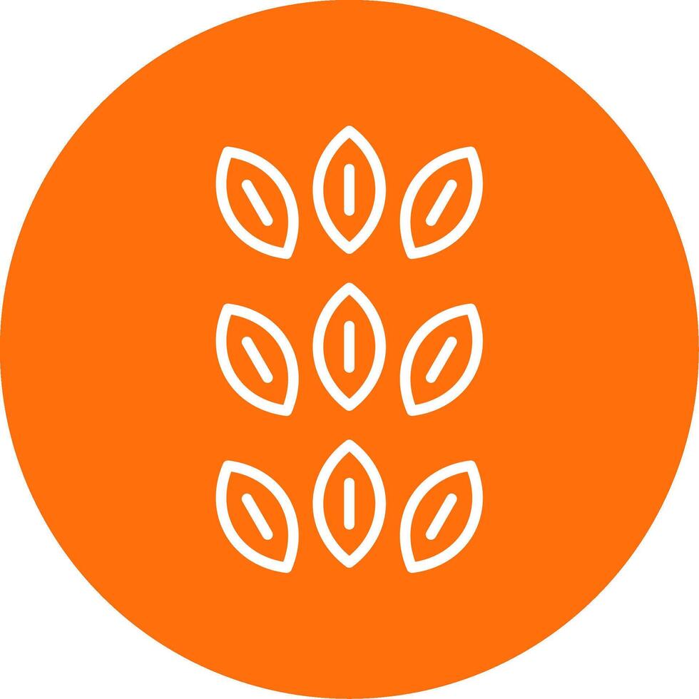 Sesame Multi Color Circle Icon vector