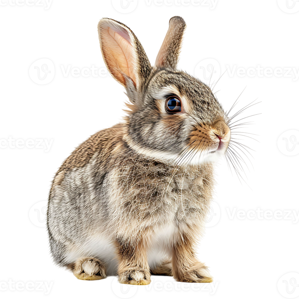 Rabbit on isolated background png