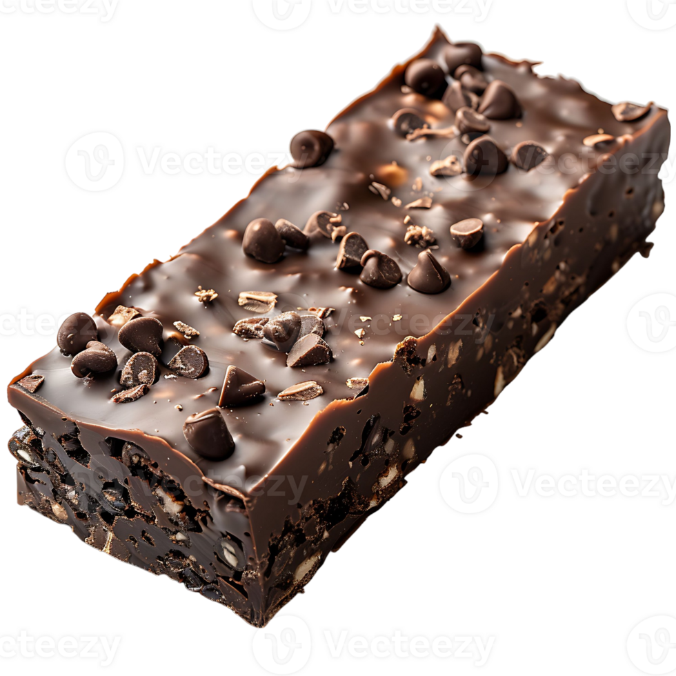 Chocolate bar on isolated background png