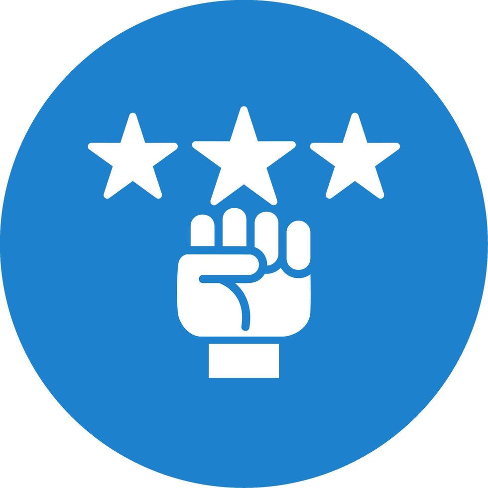 Motivation Multi Color Circle Icon vector