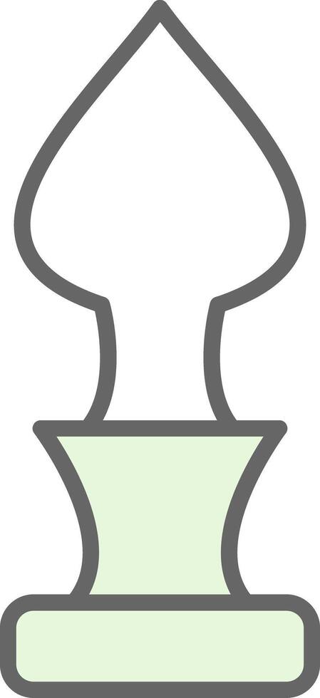 Curtain Top Fillay Icon Design vector