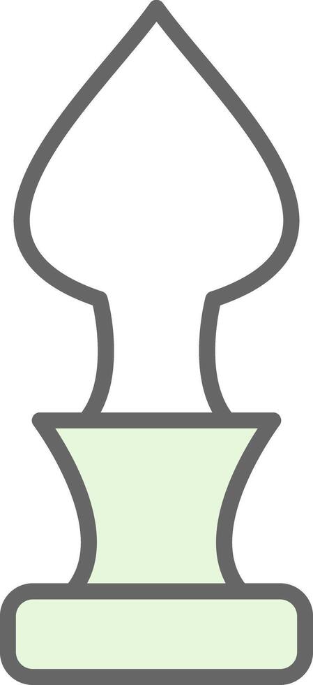 Curtain Top Fillay Icon Design vector