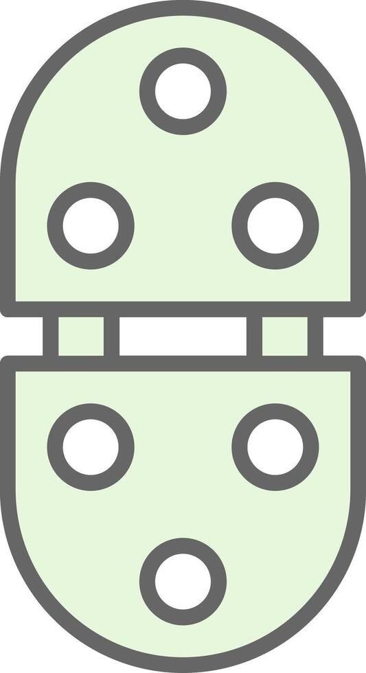 Hinge Fillay Icon Design vector