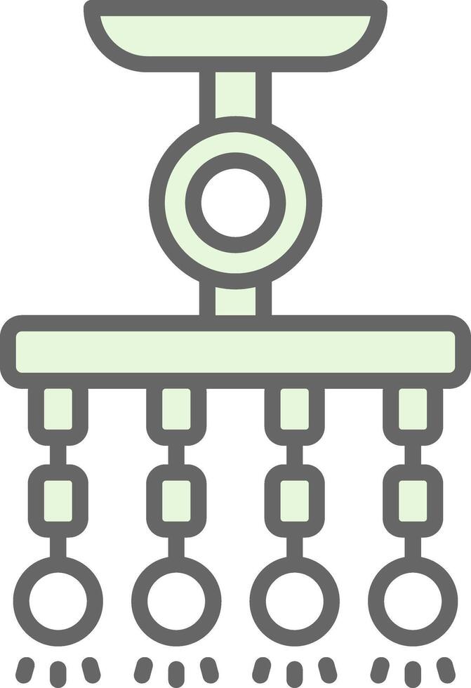 Lamp Fillay Icon Design vector