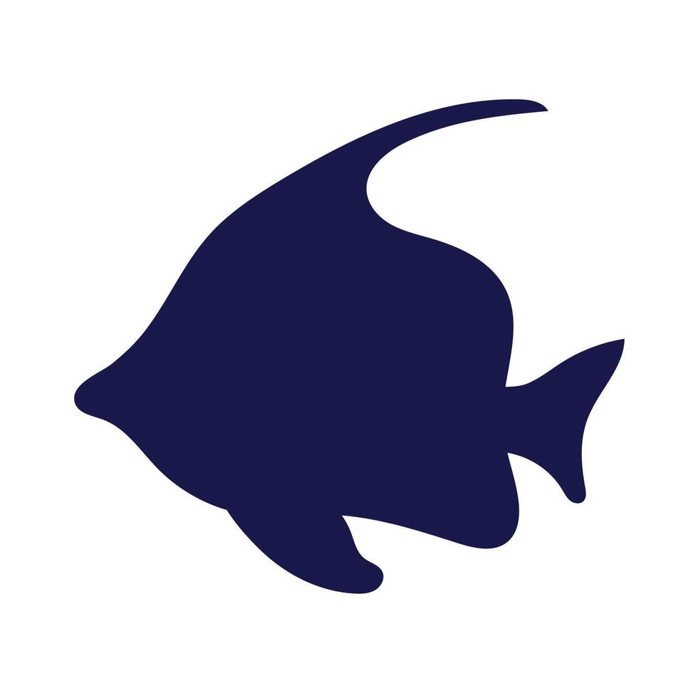 flat design animal silhouette on white vector