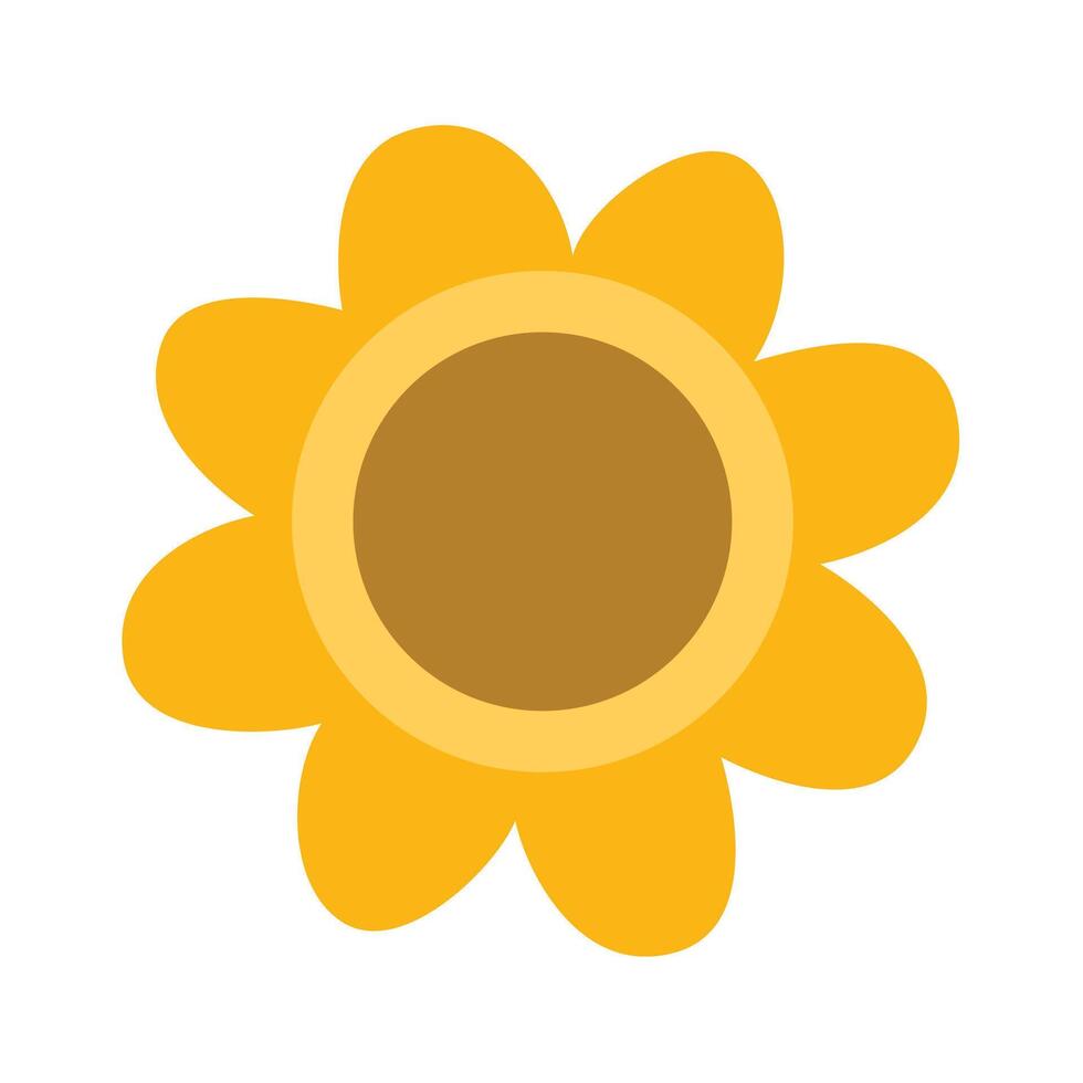 flowers season spring icon isolated on white vector