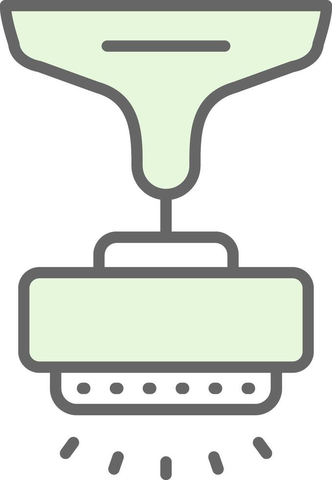 Lamp Fillay Icon Design vector
