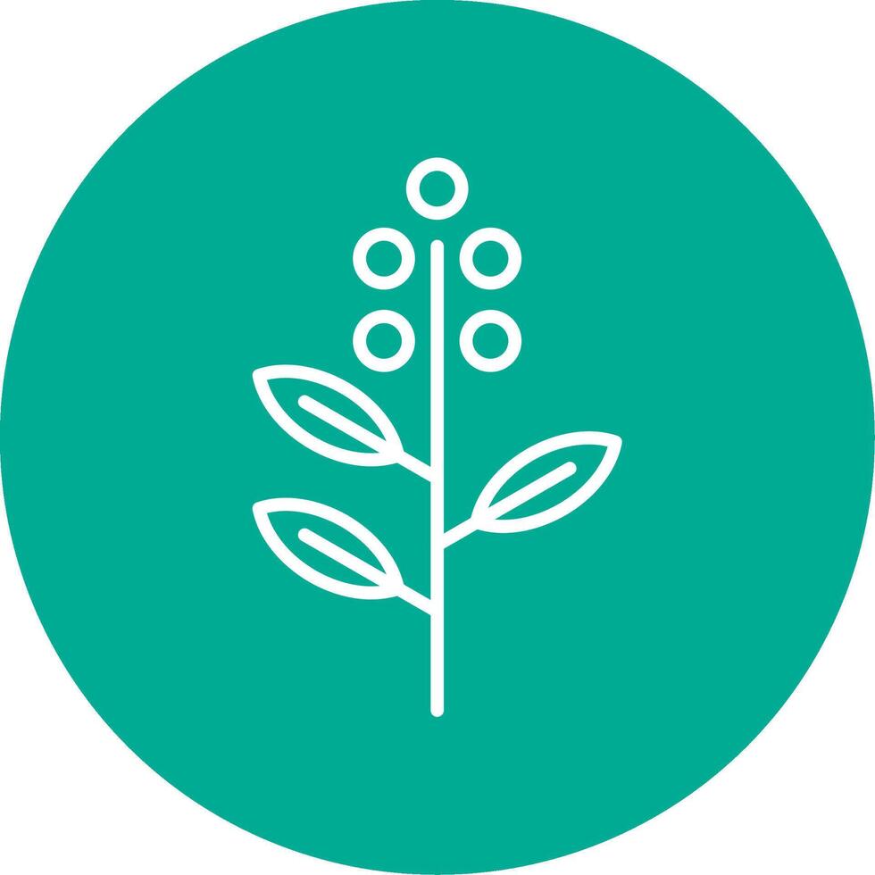 Eucalyptus Multi Color Circle Icon vector