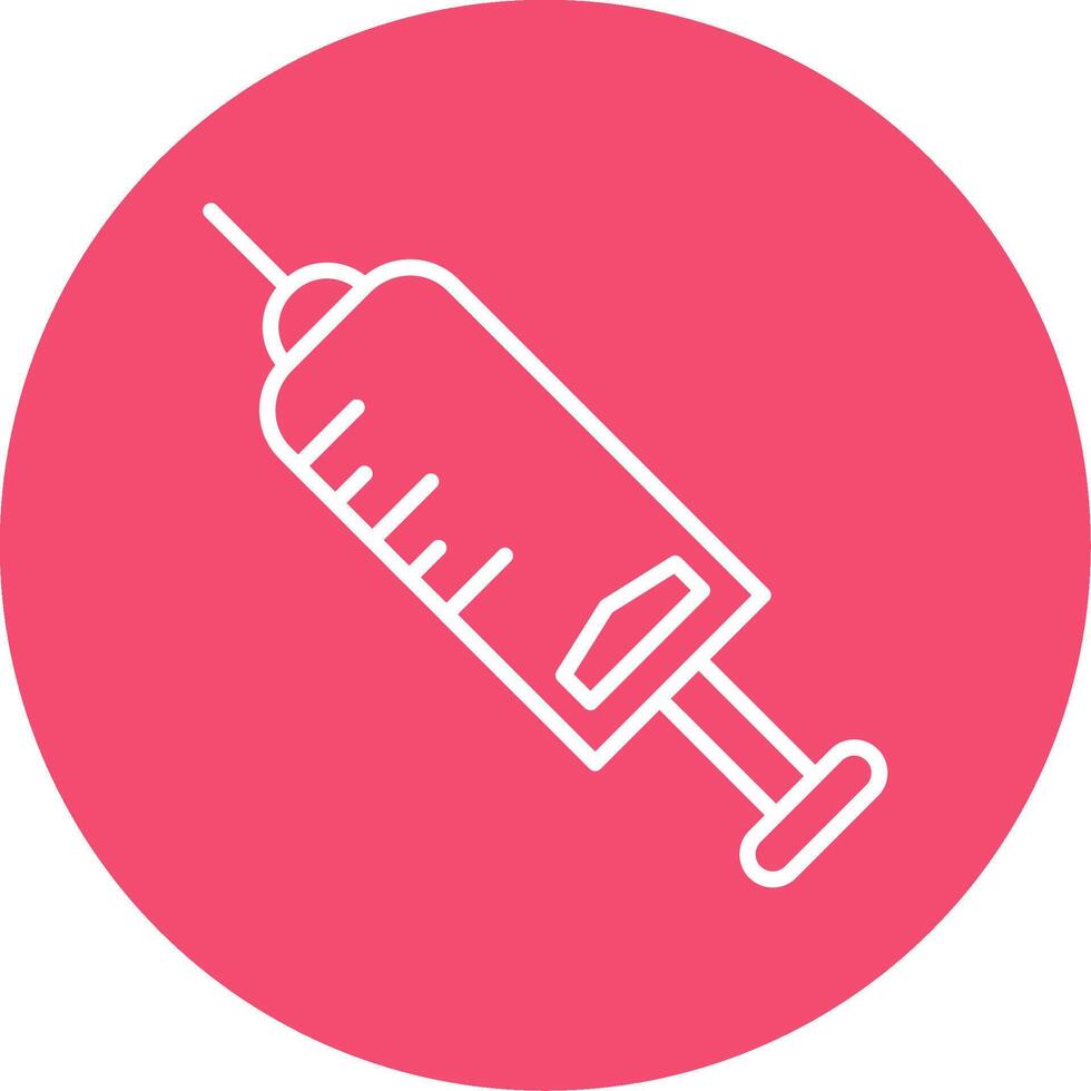 Injection Multi Color Circle Icon vector