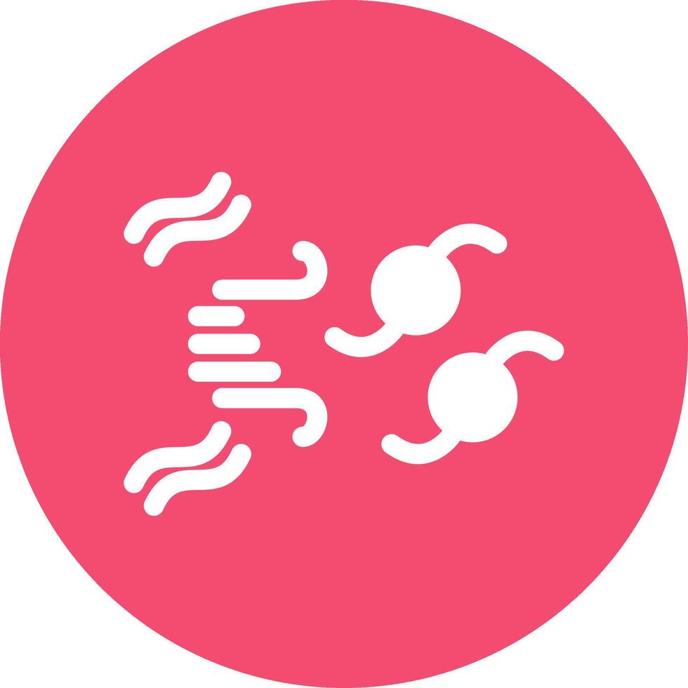 Hurricane Multi Color Circle Icon vector