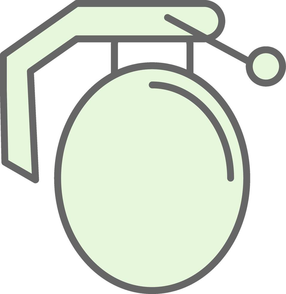 Grenade Fillay Icon Design vector