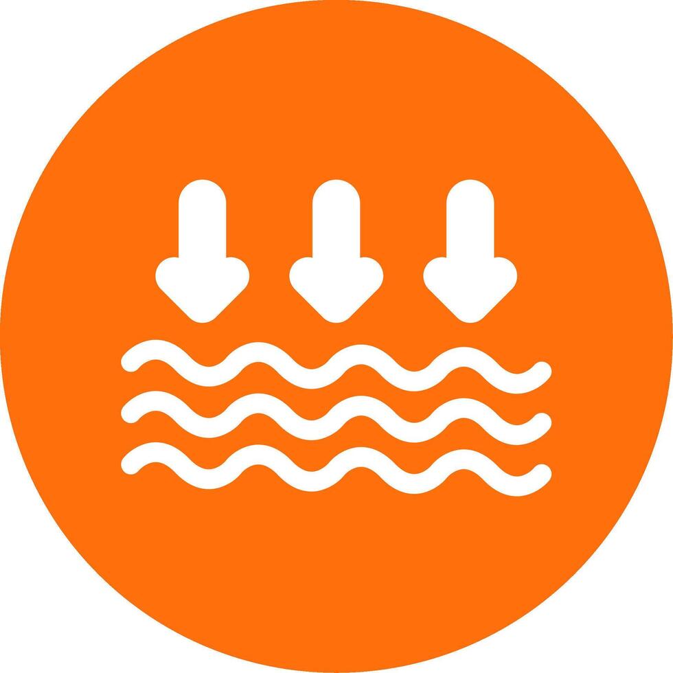 Arrows Multi Color Circle Icon vector