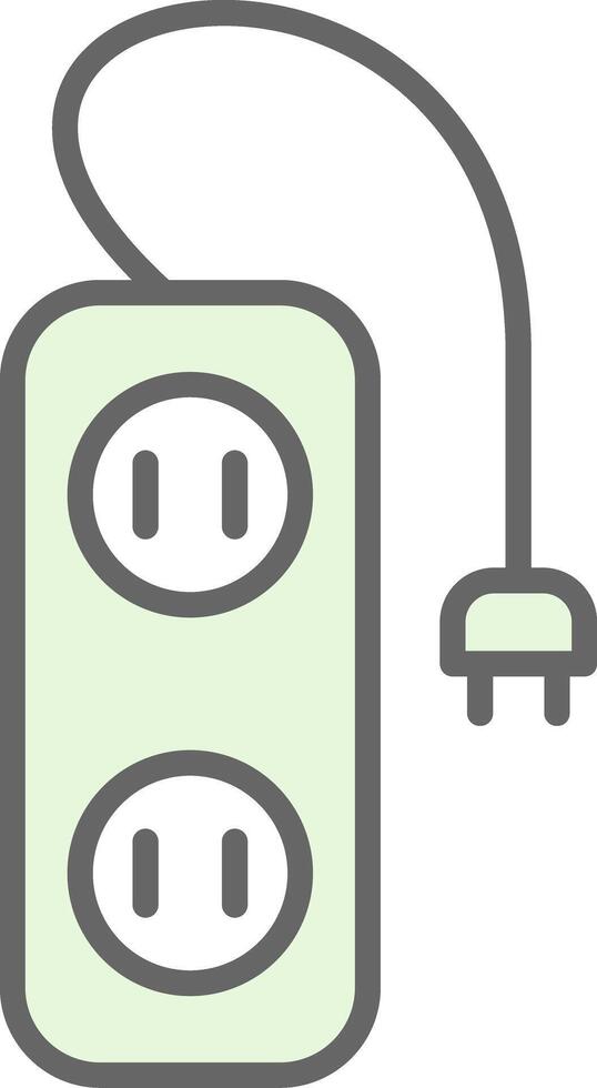 Extension Fillay Icon Design vector
