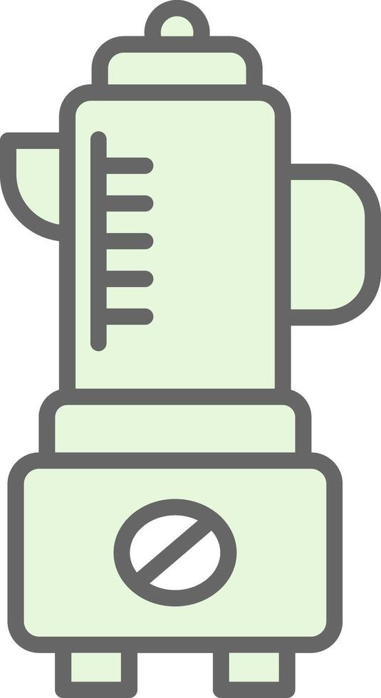 Blender Fillay Icon Design vector
