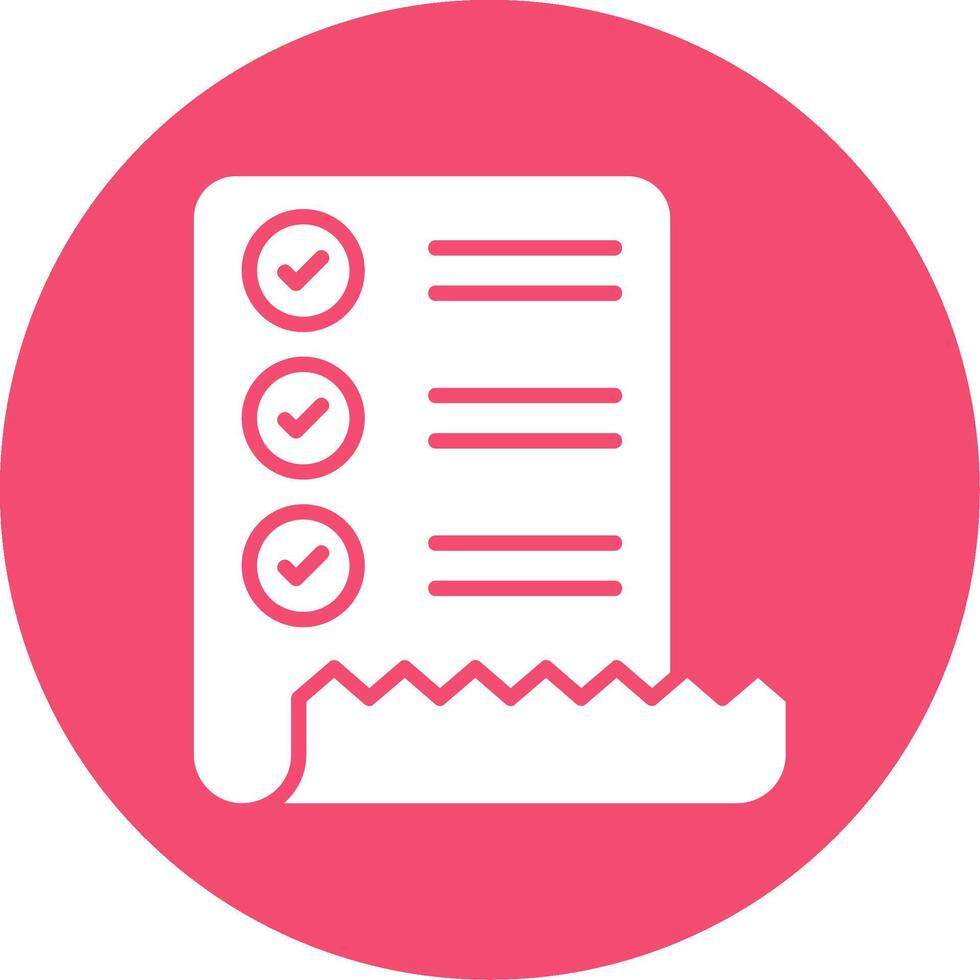 Check List Multi Color Circle Icon vector