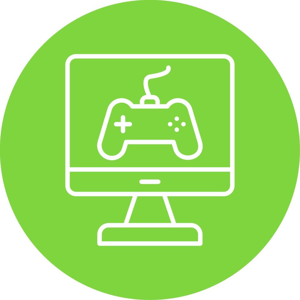 Game Multi Color Circle Icon vector