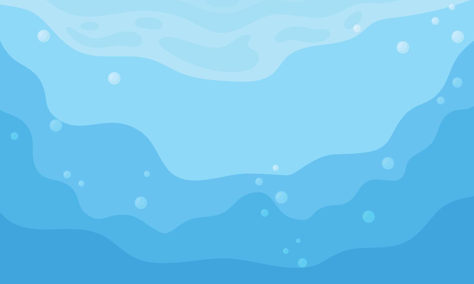 background scene of blue ocean design vector