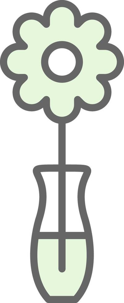 Flower Fillay Icon Design vector