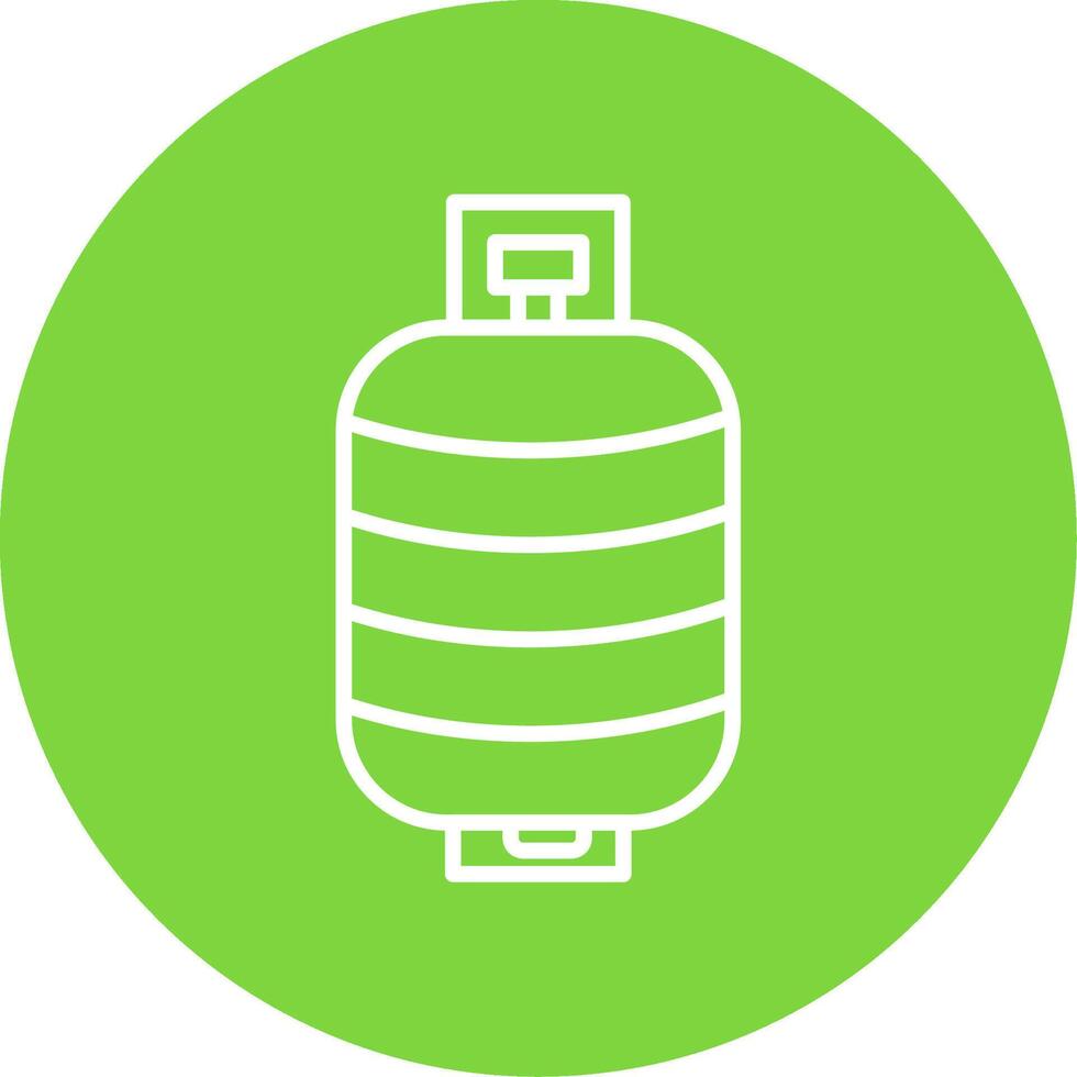 Tank Multi Color Circle Icon vector