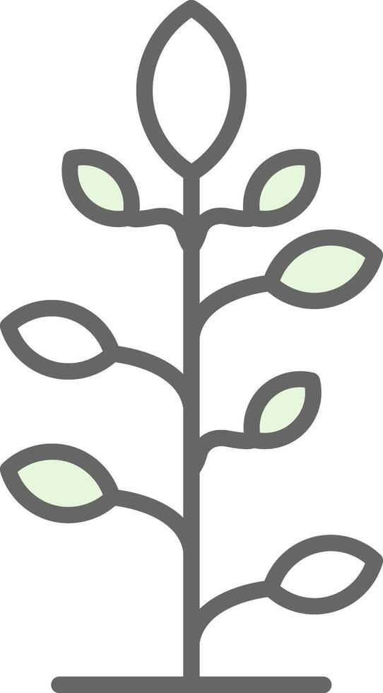 Tree Fillay Icon Design vector
