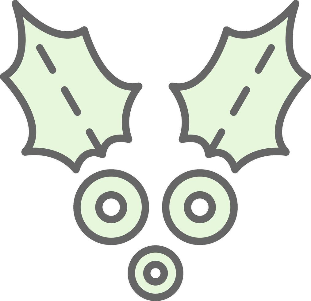Holly Fillay Icon Design vector
